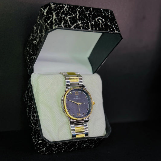 UNIVERSE POINT CHRONOGRAPH SILVER AND GOLD WATCH