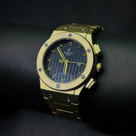 HUBLOT CLASSIC FUSION CHRONOGRAPH YELLOW GOLD