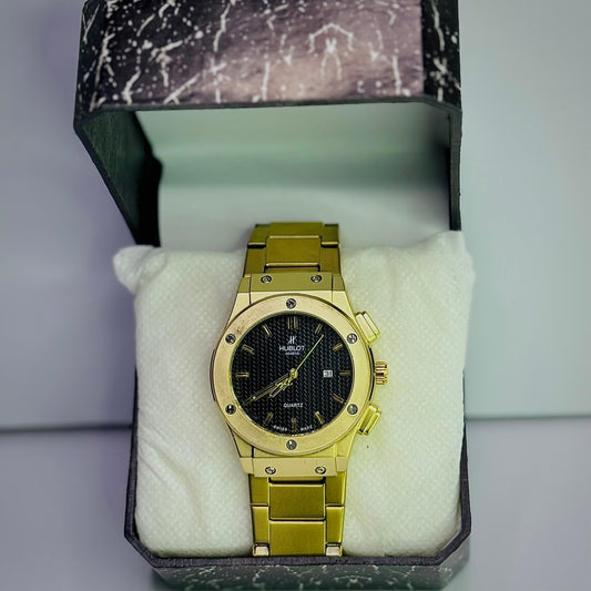 HUBLOT CLASSIC FUSION CHRONOGRAPH YELLOW GOLD